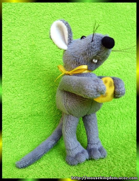 Выкройка мягкой игрушки -сырной мышки Феты
