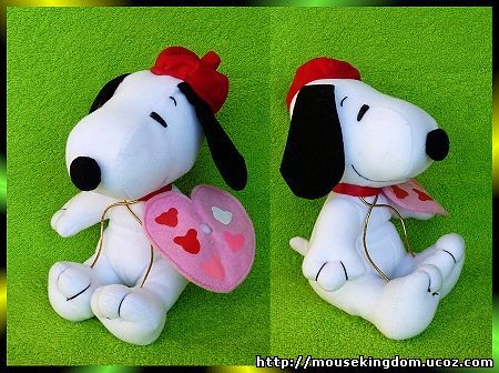 Выкройка собаки Снупи (Snoopy)