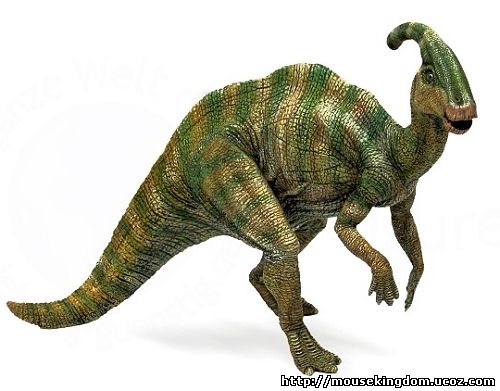 Выкройка динозавра Паразауролофа