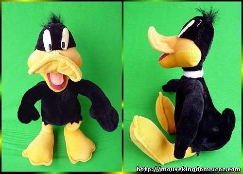 Выкройка черной утки Даффи Дакка (Daffy Duck)