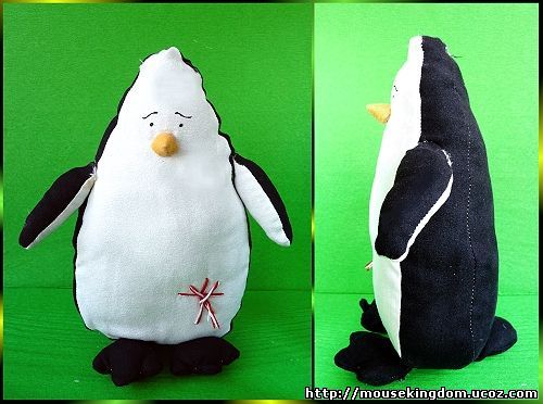 Выкройка пингвина