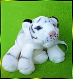 Выкройка сумки-тигра, или мягкой игрушки, белого тигра