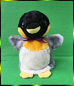Выкройка пингвина игрушки на руку