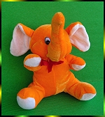 Выкройка слоника мягкой игрушки для ребенка