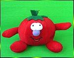 Выкройка помидора мягкой игрушки