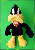 Выкройка черной утки Даффи Дакка (Daffy Duck)
