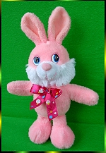 Выкройка розового зайца кролика