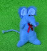 Выкройка мягкой игрушки - мышка: фото